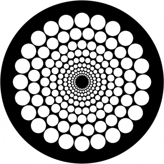 B130 Diminishing Dots (Glass)