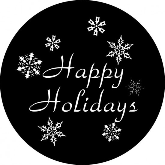 E509 Happy Holidays (Glass) E509 Happy Holidays (Glass)