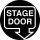 H200 stage door sign